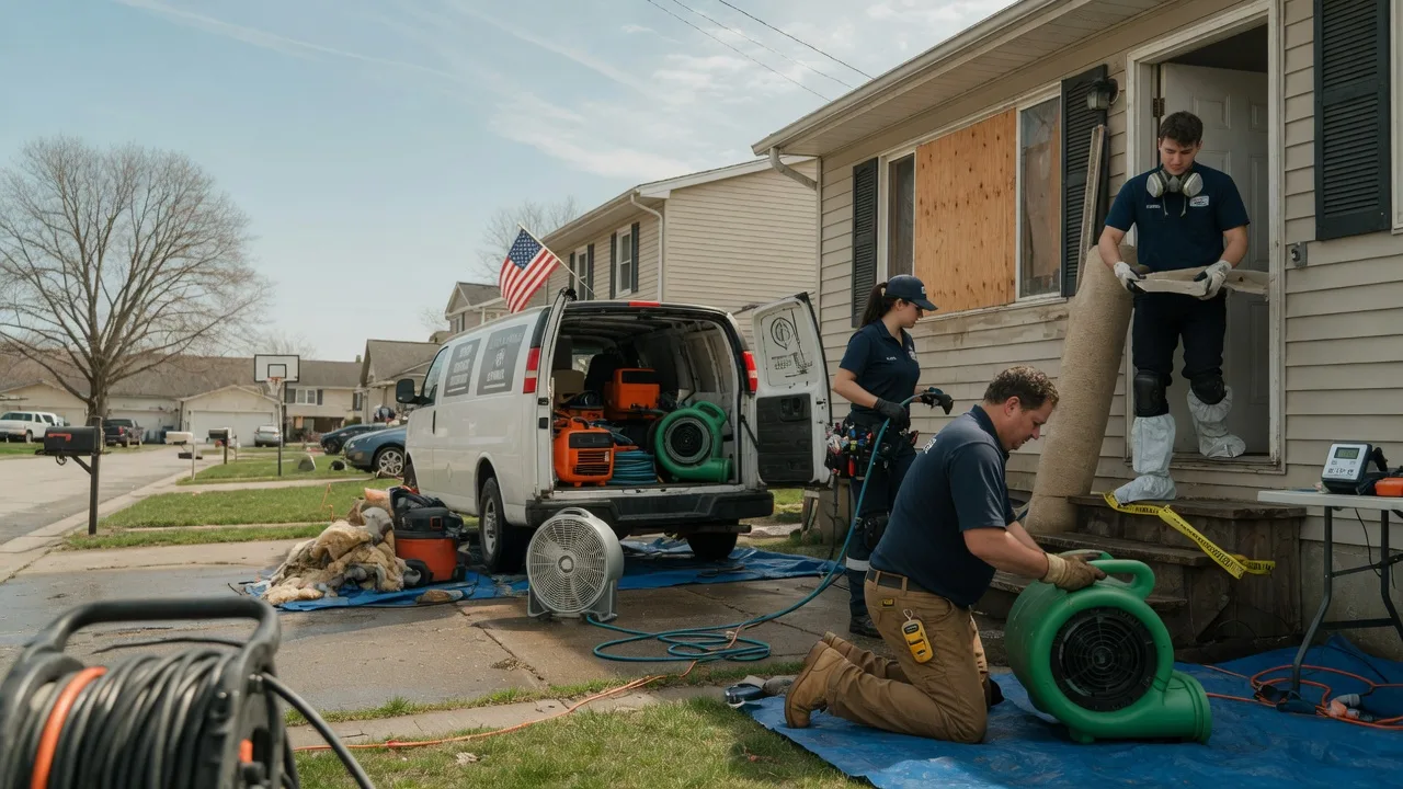 Water Damage Restoration in Ancona, IL near me